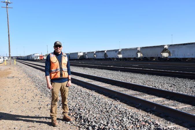 BNSF Lubbock Terminal Manager Jamie Deleon.