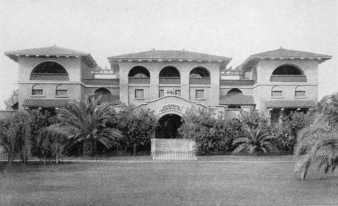 The ATSF recreation hall. Courtesy of the Needles Regional Museum. 